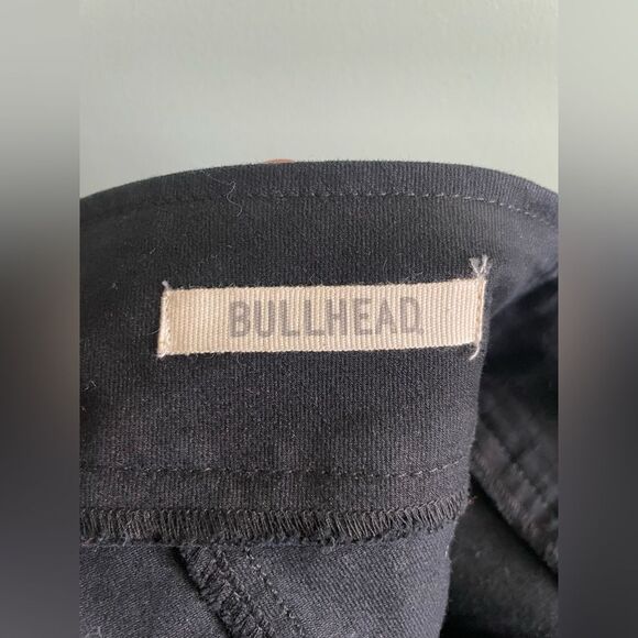 Bullhead Junior's Black Denim Mini Skirt Size Small- 022 - Picture 3 of 4